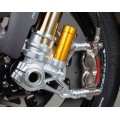 Motocorse 108mm (OE) Billet Fork Lowers "GP STYLE" (Caliper mounts) for Pressurized Ohlins front forks for Ducati Pangiale / Streetfighter V4 S / R / Speciale, V2 S / R models Motocorse 108mm (OE) Billet Fork Lowers "GP STYLE" (Caliper mounts) for Pressurized Ohlins front forks for Ducati Pangiale / Streetfighter V4 S / R / Speciale, V2 S / R models